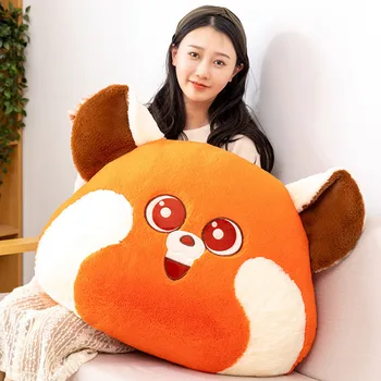 Dönüm Kırmızı Pixar Ayı 75 cm Peluş Bebek Kawaii Karikatür Sevimli Anime Kabarık Dolması Hayvan Kırmızı Panda Peluş kanepe yastık