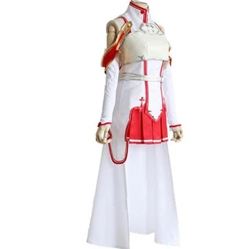 Sword Art Online Kostüm japon animesi Figürü Yuuki Asuna elbise kemeri Aksesuarları Tam Savaş Üniforma Kadınlar için Cosplay Kostümleri