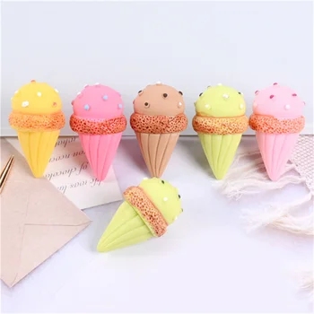 Julie Wang 10 ADET Reçine Dondurma Koni Takılar Karışık Renkler Yapay Gıda Kolye Takı Yapımı Aksesuar Dollhouse Dekor