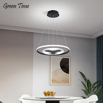 Ev yaratıcı LED kolye ışık yemek odası mutfak oturma odası yatak odası ışık kolye lamba iç mekan aydınlatması fikstür 110V 220V