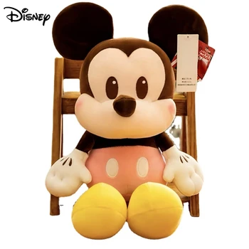 Disney Anime Mickey Minnie Kokulu Peluş Bebek 30CM Donald Ördek Papatya Kokulu Bez Bebek Çocuk Atmak Yastık Tatil Hediye