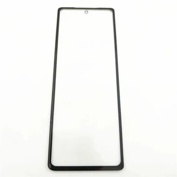 Dış Ekran + OCA Samsung Galaxy Z Kat 2 W21 5G F916 Ön Dokunmatik Panel lcd ekran Dış Cam Kapak Lens Onarım Parçaları