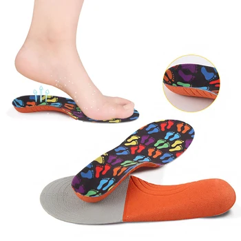 Çocuklar Ortez Tabanlık Düzeltme Bakım Aracı Çocuk düz ayak kavisi Desteği Ortopedik Çocuk Astarı Tabanı spor ayakkabılar Pedleri