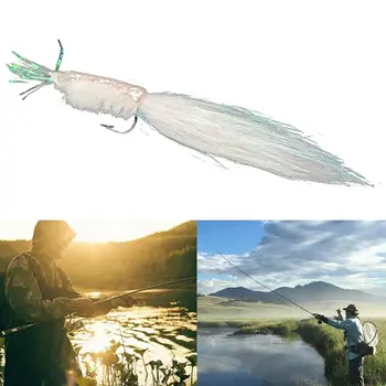 Yararlı sinek yem kanca simülasyon tasarım Göz alıcı karides sinek Balıkçılık kanca yem Kullanımı kolay Balıkçılık yem Nehirler için
