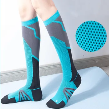 Sıkıştırma Çorap Koşu Kadın spor çorapları Spor Halat Atlama basınç hortumu Erkek Streç Kas Can Crus Uzun Havlu