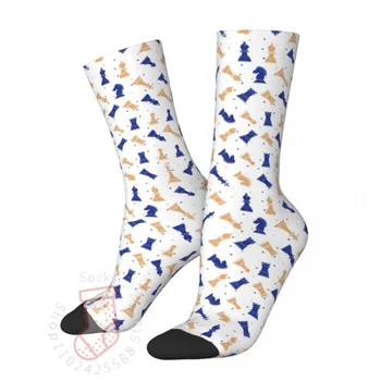 Retro ess Adet Kaykay Çorap Polyester Orta Tüp Çorap Kadın Erkek Nefes