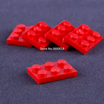 50 adet / grup Decool 2 * 3 Plaka ile Uyumlu 3021 3D 2x3 MOC Tuğla DIY blok Parçacıklar tuğla seti uyumlu Tuğla oyuncaklar