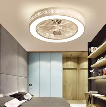 Basit modern yaratıcı kişilik ışıklı tavan fanı restoran oturma odası koridor sundurma yatak odası ev led tavan lambası