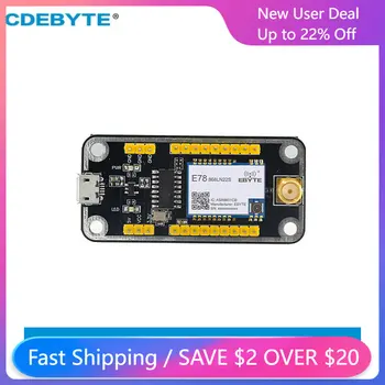 CDEBYTE USB Test Kiti E78-900TBL-02 Lehimli UART Modülü ASR6601CB E78 Serisi Modülü Test Kurulu USB TTL Seri Port Arka Panel