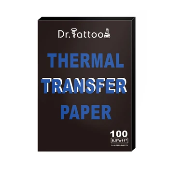 Dövme Kalıp İçin Dr. dövme Termal Transfer Kağıt Fotokopi Makinesi 20pcs 100pcs Ruhu İle İş 
