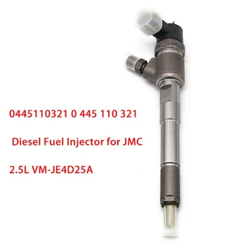 1 ADET dizel sabit basınçlı püskürtme enjektörü Motor yakıt enjektörü Memesi 0 445 110 321 0445110321 İçin Yedek JMC 2.5 L VM-JE4D25A