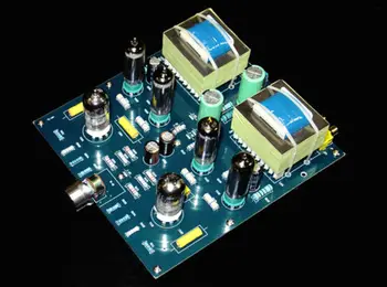 Douk Ses 6N2+6AQ5(6005) push-pull tüp amplifikatör DIY KİTİ için güç Ses HIFI 12W + 12W