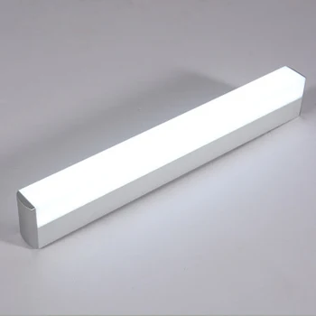 Duvar lambası LED ayna ışık 12W 16W 22W su geçirmez aplik lambaları fikstür AC 110V 220V akrilik duvara monte banyo aydınlatma