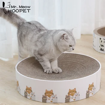 Hoopet Kedi Oyuncak tırmalama sütunu Kurulu Catnipli Oyuncaklar Kediler için Pet Oluklu İnteraktif Oyun Oyuncak Kediler Malzemeleri