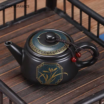 Çin Drinkware kişisel fincan seramik Drinkware Gaiwan el yapımı çaydanlık seyahat çay kase ev filtre su ısıtıcısı Teaware aksesuarları