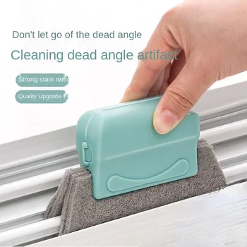 Pencere ve Kapı Temizleme Araçları Çok Fonksiyonlu Yuvası Temizleme Fırçası Ev Temizlik Araçları Ölü Köşe Fırça Banyo Temizleyici
