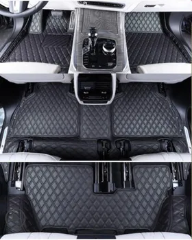 En iyi kalite kilim! Özel özel araba paspaslar Mercedes Benz GLE 53 63 AMG 7 koltuk W167 V167 2023-2020 su geçirmez halı