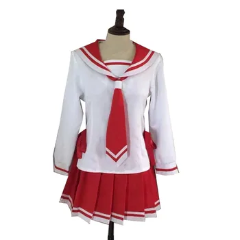 2022 Yeni Aria Scarlet Cephane Kanzaki Holmes Aria Cosplay Kostüm okul üniforması custom made