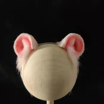 El yapımı Bebek Kullanımı Kulak BJD Beast Fennec Tilki Ayı Kulak Saç Askısı 1/3 BJD Bebek Aksesuarı Sevimli Güzel Cosplay Limit Çünkü hediye