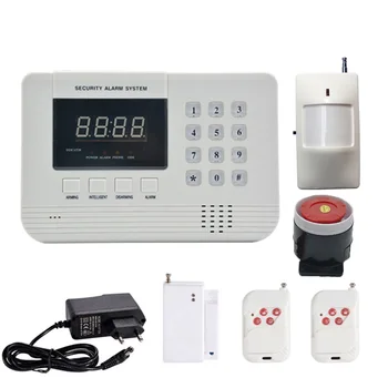 Sıcak satış Kablosuz 433 mhz ev güvenlik GSM Alarm sistemi ile Kapı açık sensörü PIR hareket dedektörü hırsız savunma